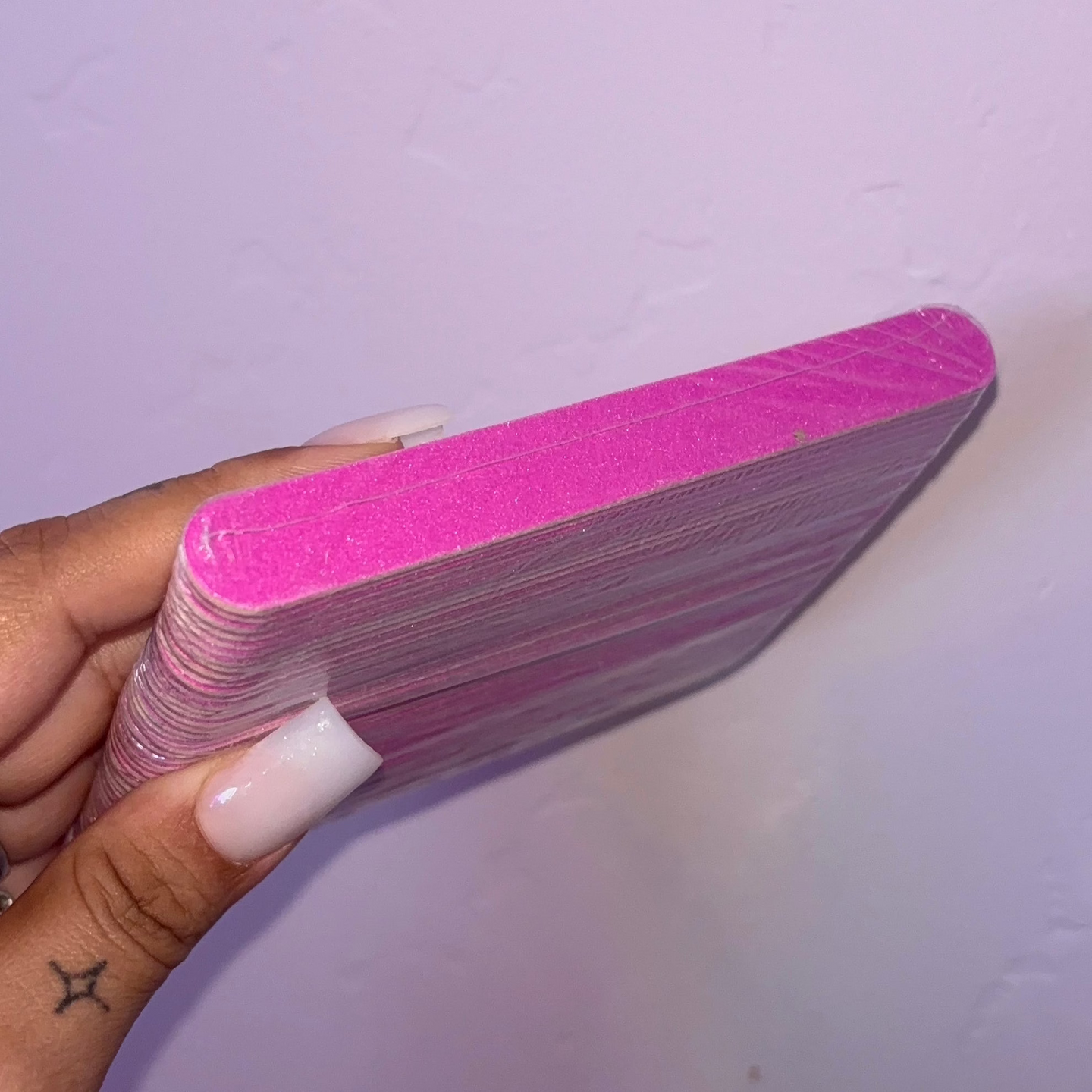 Mini Pink Nail Files